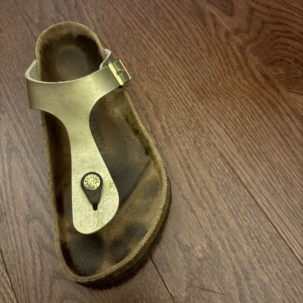 Birkenstock Metallic Gold Women's Sandals